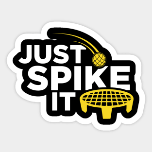 Just Spike It Sticker